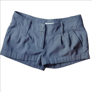 Candie's Gray High Waist Pleated Shorts